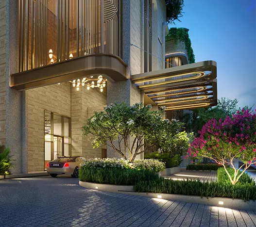 Grand entrance gate of Lodha Sadahalli Devanahalli